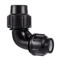 25-20 32-25mm Elbow Reducing PE Pipe Quick Coupling Adapter Farmland Agriculture Farming Irrigation Water Pipe Connector
