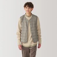 【MUJI 無印良品】男輕量羽絨抗靜電內裏無領背心(共4色)