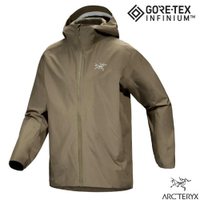 【ARCTERYX 始祖鳥】男 SOLANO HOODY Gore-Tex 防風防潑水連帽外套.夾克_X000007227 龍紋綠