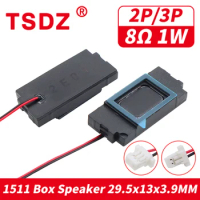 2Pcs/Lot 1511 8 Ohm 1W Cavity Loudspeaker 8Ohm 1 Watt 8R Mini BOX Bluetooth-compatible Audio Speaker for Notebook Computer
