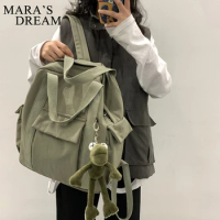 Mara's Dream Backpacks Women Waterproof Large Capacity Travel Laptop Bag Student Unisex Couple Schoolbag Harajuku Trendy Handbag