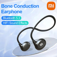 Xiaomi Bone Conduction Wireless Bluetooth Headphones HIFI Headset Sport Earbuds Stereo Earphone Earbuds With Mic Running Headset