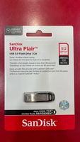 Flashdisk SanDisk 512 GB , 256 , 128 USB 3.0 Ultra Flair 512GB
