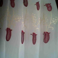 PROMO GUYS Vitrase Sifon Bordir - Gorden Vitrase - Vitrase import - Vitras jendel PREMIUM
