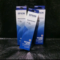 Pita Ribbon Cartridge Epson LQ-590 Original Black Hitam