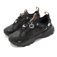 NIKE 耐吉 休閒鞋 Wmns TC 7900 黑 皮革 寶石 吊飾 蝴蝶結 老爹鞋 厚底 增高(FB1861-001)