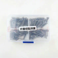 100pcs/lot Best quality Universal Auto Remote Flip Key Blade Spring lock axis Spring lock axis spring for Auto Remote Flip Key