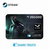 Steam Wallet Voucher Rp 250,000