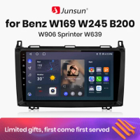 Junsun Wireless Carplay Android Auto Car Radio For Mercedes Benz W169 W245 B200 W906 Sprinter W639 Vito Multimedia GPS autoradio