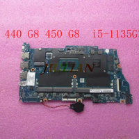 Buy Main Board For HP ProBook 440 G8 450 G8 Laptop Motherboard M21688-601 MB DSC i5-1135G7 WIN Good Working Condition