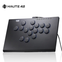 Haute42 Aluminium Alloy joystick Arcade Hitbox Leverless Controller Controle Arcade For PC/ Ps4 / ps5/Steam Fightstick Hitbox