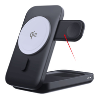 Qi2 magnetic folding three in one wireless charger suitable for iPhone 17 wireless charging of mobil