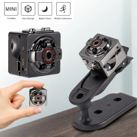 กล้องวิดีโออัจฉริยะ, SQ8, 1080p HD WiFi, การมองเห็นได้ในเวลากลางคืน, ไร้สาย, DVR, DV, กล้องขนาดเล็กข