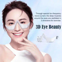 3d Eye Beauty Instrument Micro-current Pulse Eye Relax Massager Reduce Bags And Dark Tool Beauty Eye Circle Wrinkles Remove Q7s3