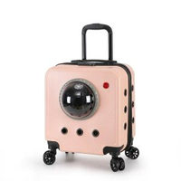 跨境寵物拉桿箱貓包貓咪行李箱背囊大容量狗狗手提航空箱貓籠子