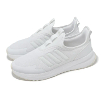 【adidas 愛迪達】休閒鞋 X_PLR Pulse 白 全白 男鞋 女鞋 緩衝 襪套 抗撕裂 運動鞋 愛迪達(IE8474)