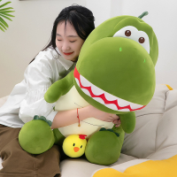 Cartoon Chicken Dinosaur Plush Toy 35-70cm Chicken Tyrannosaurus Rex Doll Doll Sleeping Pillow Boys 