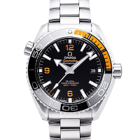 OMEGA Seamaster 同軸擒縱自動上鍊黑橘款x43.5mm