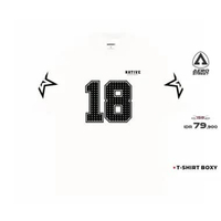 Aerostreet T Shirt Boxy Fit Native 18 Off White Man Kaos Tshirt FC3BA M