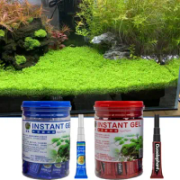 Aquarium Water Grass Glue Quick Drying Aquascape Plant Glue Fish Tank Landscaping Ball Moss Bonded Driftwood For Home Supplies