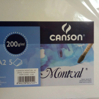 Canson montval a2 200gsm 5sht watercolor