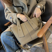 手提包 手提袋 Viney真皮包包 女2022新款洋氣高級感斜挎包 韓版托特包 時尚手提包 全館免運