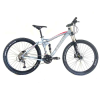 Mountain Bikes Full Suspension Hydraulic Disc Brakes 27.5 Inch Dual Crown Fork Aluminum Down Hill Bicycle