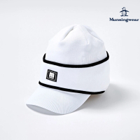 【Munsingwear】企鵝牌 男款白色3WAY耳罩式毛帽 MGSE0C06