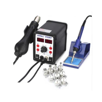 YIHUA 898BD + / 898D + / 898D desoldering station, with hot soldering iron, hot air gun soldering station BGA rework station
