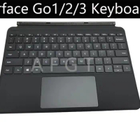 Original Keyboard Tablet For Microsoft Surface Go1 Go2 Go3 Touchpad Keyboard Black US