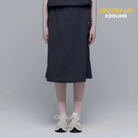 【National Geographic 國家地理】女裝 FROZEN AIR 涼感工裝長裙 - 炭灰色(涼感系列/環保材質)