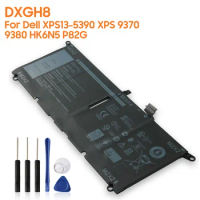 Replacement Battery DXGH8 For Dell XPS13-5390 XPS 9370 9380 HK6N5 P82G Rechargeable New Battery 50Wh