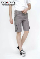House of Cuff Celana pendek kargo pria cargo pants slim fit melar stretch houseofcuff abu tua