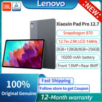 New Lenovo Xiaoxin Pad Pro 2023 12.7" high refresh 144Hz 2.9K Screen 8GB+128GB/256GB 10200mAh Snapdragon 870 Android 13 Tablet