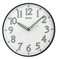 seiko SK037 精工鐘 (QXA521K) 極簡風格滑動式秒針夜光標準鐘/29.5*4.8cm｜樂天全館特惠中★指定刷卡回饋10%