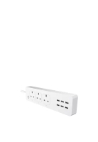 UKGPro 智能家居 智能拖板 智能WiFi無線USB拖板3AC+6USB 6USB智能拖板 3位USB拖板 3路智能拖板 三位13A六位USB充電多功能電排插 符合BS1363安全標準認證排蘇推薦