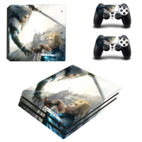 Final Fantasy Decal PS4 Pro Skin Sticker For Sony PlayStation 4 Console and Controllers PS4 Pro Skin Stickers Vinyl
