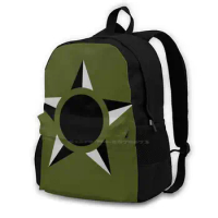 Brazilian Air Force-Low Visibility 3d Print Design Backpack Casual Bag Air Force Brazil Camouflage