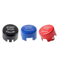 1 PC For BMW F30 F10 F34 F15 F25 F48 X1 X3 X4 X5 X6 Car Engine Start Stop Button Red
