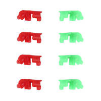 Klip Pemegang Pintu Belakang, 8PCS, Penggantian Klip Batang Kunci, untuk Chevy Silverado 99-09 dan G