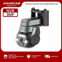 XIHANCAM 5MP CCTV Wifi Outdoor Waterproof IP Kamera CCTV 360 PTZ Zoom CCTV Wifi Jarak Jauh Lewat HP