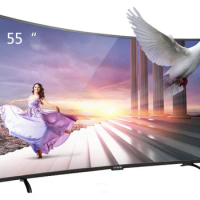 55''60'' 65'' inch curved screen led TV android OS youtube led wifi smart television TV