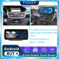 Android 11 8 core 320GB For Mercedes Benz E Class W212 E200 E230 E260 E300 S212 HD 4G LTE Car GPS Navigation Multimedia Player