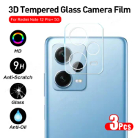 3pcs For Xiaomi Redmi Note 12 Pro+ 5G Clear Camera Screen Protector Cover Note12Pro Plus Speed Turbo Note12 4G Lens Glass Case