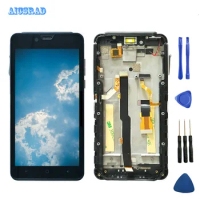 AICSRAD For Elephone Soldier LCD Display + Touch Screen Digitizer Glass Panel Assembly For Elephone Soldier 2560*1440 Cell Phone