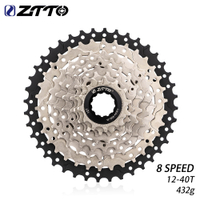 #ZTTO มู่เล่จักรยานไฟฟ้า 8 ความเร็ว 12-40T ประเภทการ์ดมู่เล่ฟันขนาดใหญ่ Ebike มู่เล่