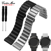 New 26mm High quality Rubber Watchband silicone strap waterproof sport watch Bracelet for Garmin Fenix 3 smart watch