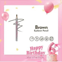 marshwillow Browlicious Eyebrow Pencil BLACK