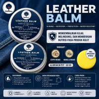 INDIENIMES LEATHER BALM 60GR. COFFE BEANS & VANILLA BEANS