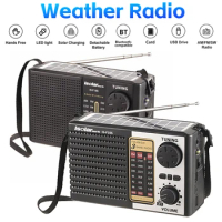 Portable Radio AM FM Small Emergency Transistor Radio Receiver Shortwave Battery Powered Tuner Receiver FM Radio радиоприёмник